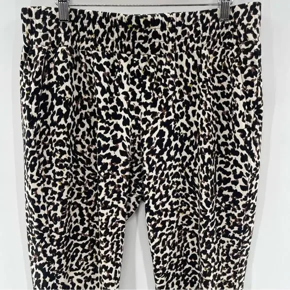 CAbi Style 5680 Leopard Spotted Jogger Size Medium Preppy Pull On Animal Print - Picture 4 of 13